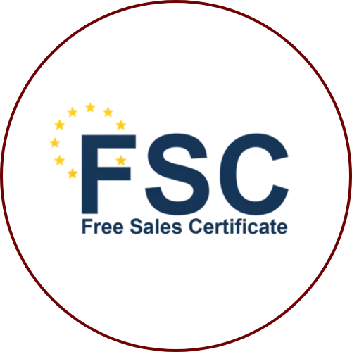 FREE SALE CERTIFICATE
