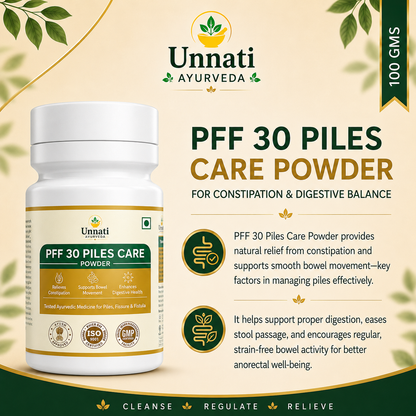 PFF30 Piles Care Kit: Ayurvedic Medicine for Piles, Fissure & Fistula (Ministry of Ayush Approved)