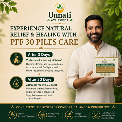 PFF30 Piles Care Kit: Ayurvedic Medicine for Piles, Fissure & Fistula (Ministry of Ayush Approved)