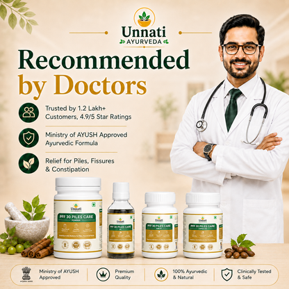 PFF30 Piles Care Kit: Ayurvedic Medicine for Piles, Fissure & Fistula (Ministry of Ayush Approved)