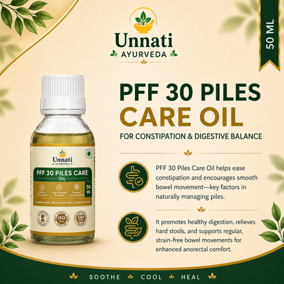 PFF30 Piles Care Kit: Ayurvedic Medicine for Piles, Fissure & Fistula (Ministry of Ayush Approved)
