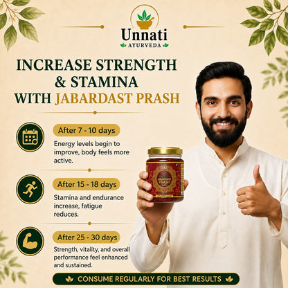 Jabardast Prash: Ayurvedic Supplement for Strength, Stamina, Timing & Performance in Men (Ministry of Ayush Approved)
